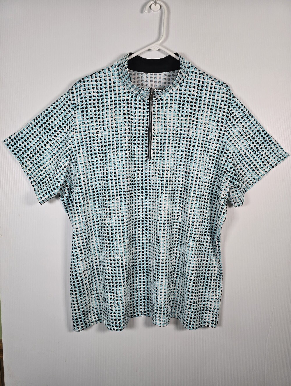 NWOT Tail White Label Women's  Performance 1/4 Short Sleeve Pullover Golf Top 3X